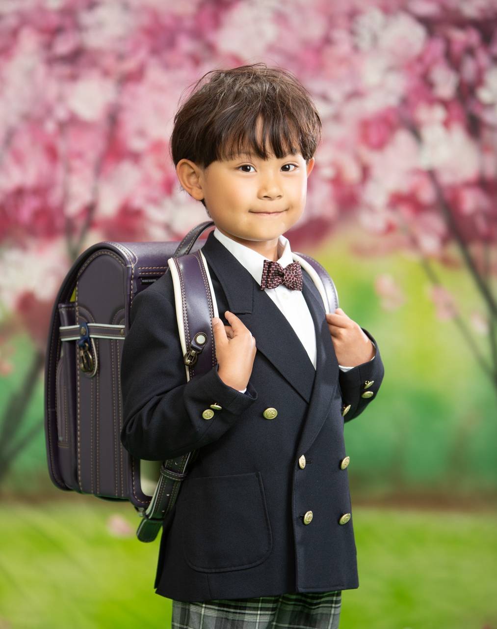 ピカピカの1年生お姉ちゃんと一緒の小学校で楽しいね！