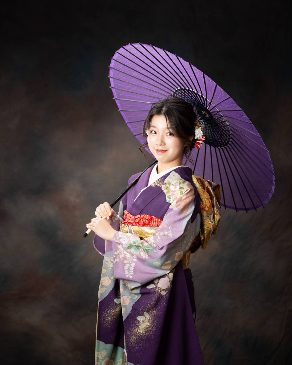 大阪府八尾市でおしゃれな成人写真撮影するなら岡本スタジオへ