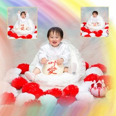 出来上がりの写真を見ながら、日々の疲れを癒しています