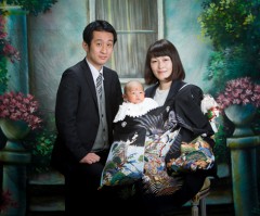 小学校、中学校とアルバムは  岡本スタジオさんで作られたもの